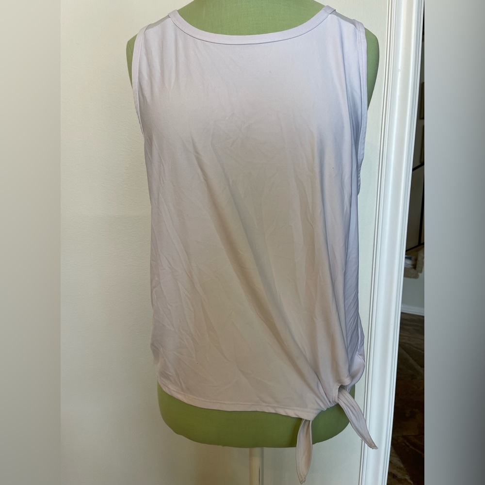 White Workout Tank